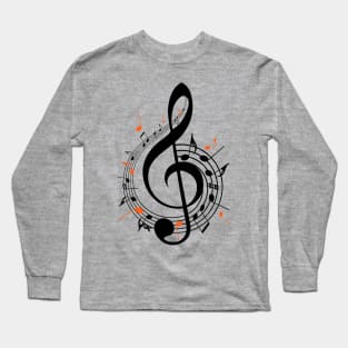 NOTA MUSICAL 3 Long Sleeve T-Shirt